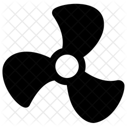 256x256 Ship Propeller Icon Of Glyph Style