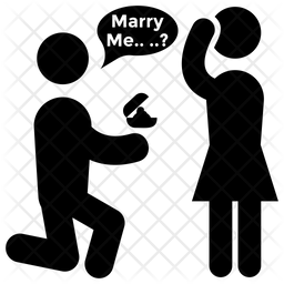 256x256 Proposal Icon Of Glyph Style