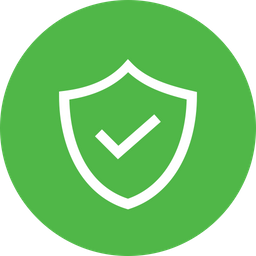 256x256 Shield, Protect, Verify, Defense, Safety, On, Protection Icon