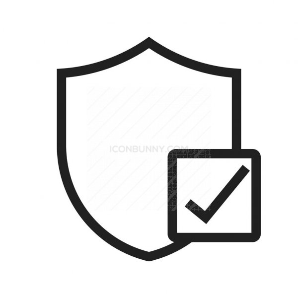 600x600 Verified Protection Line Icon