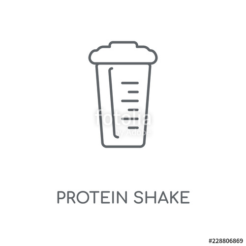 500x500 Protein Shake Icon Stock Image And Royalty Free Vector