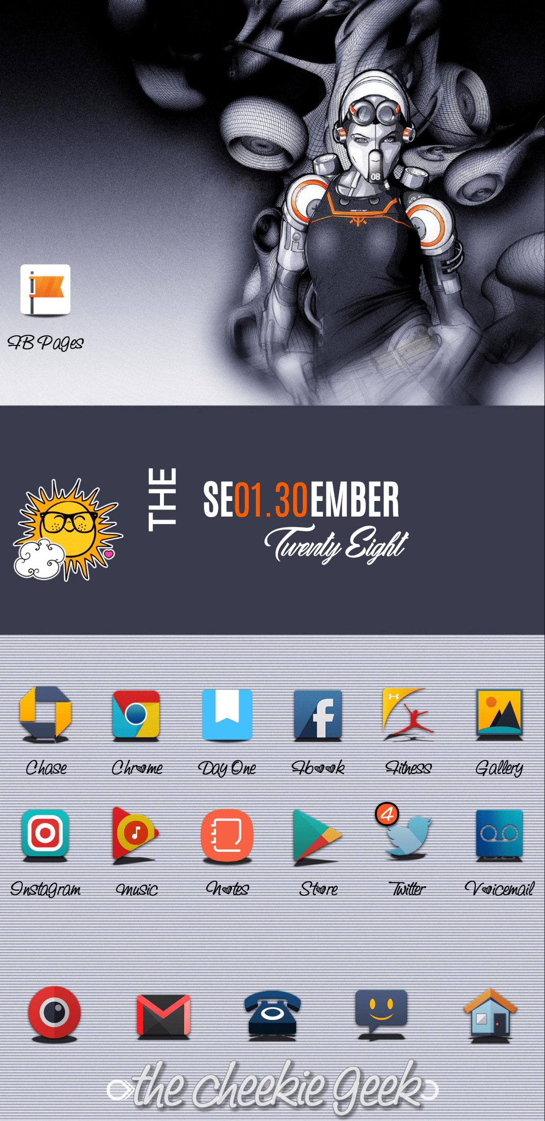 1080x2220 Proton Icon Pack On My Android Phone The Cheekie Geek