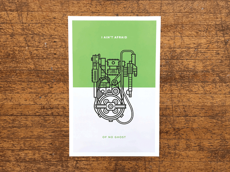 800x600 Proton Pack Poster