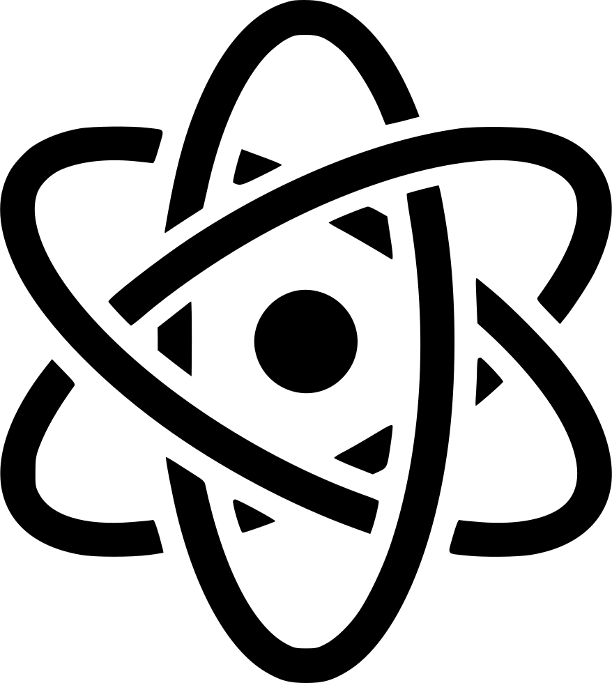 878x980 Atom Proton Electron Png Icon Free Download