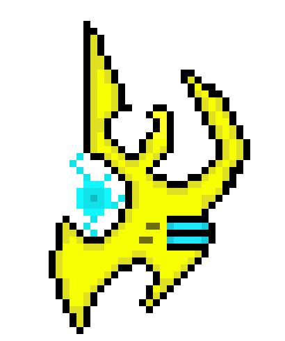 410x490 Protoss Icon Pixel Art Maker