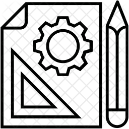 256x256 Prototyping Icon Of Line Style