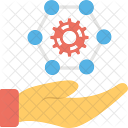 256x256 Technologies Services Provider Icon Of Flat Style