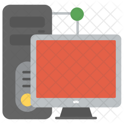 256x256 Proxy Server Icon Of Flat Style