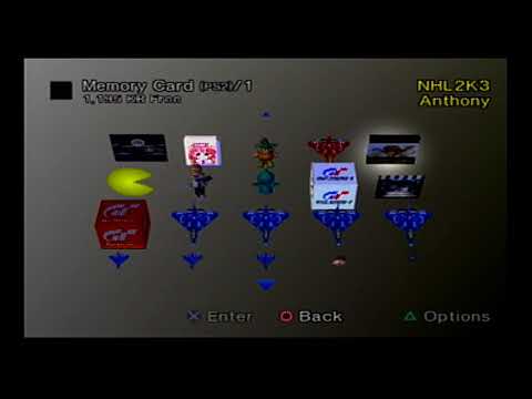480x360 Playstation Menu Runthrough
