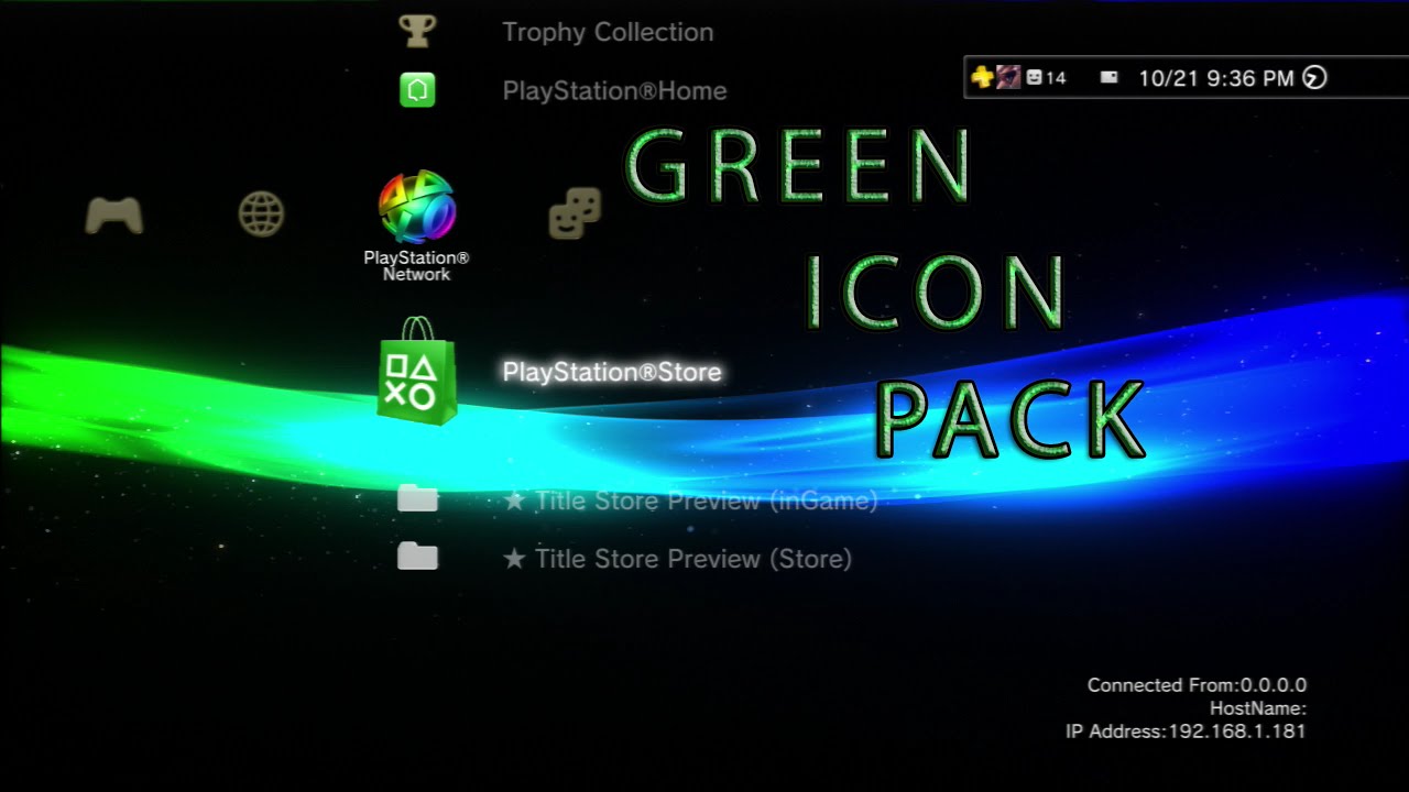 1280x720 How To Get Green Custom Icons On Your Xmb