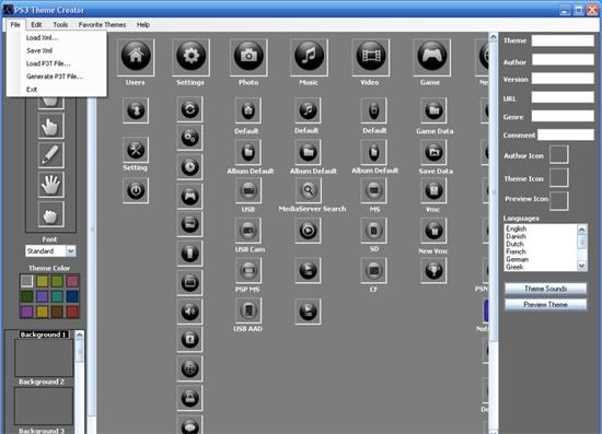 550x397 Theme Creator