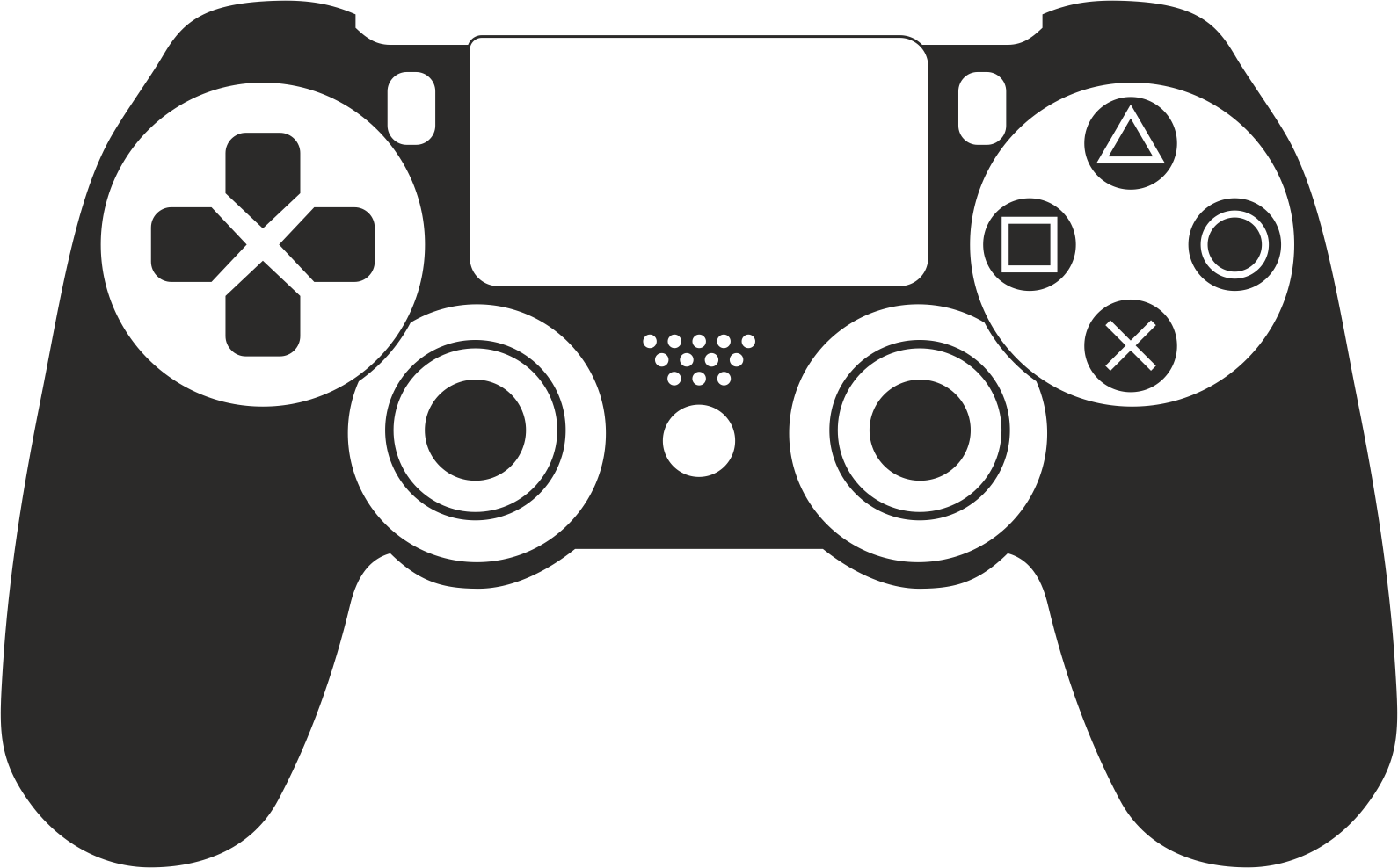 1590x988 Download Controller Vector