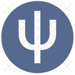 256x256 Psi Icon Of Flat Style