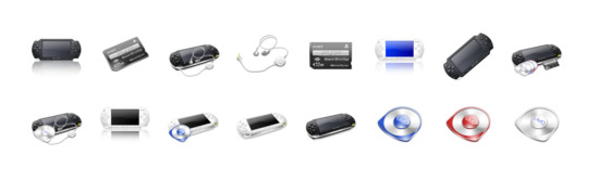 550x167 Psp Icons Set Png Free Download, Icon Easy
