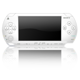 256x256 Psp White Icon Playstation Portable Iconset Nelson