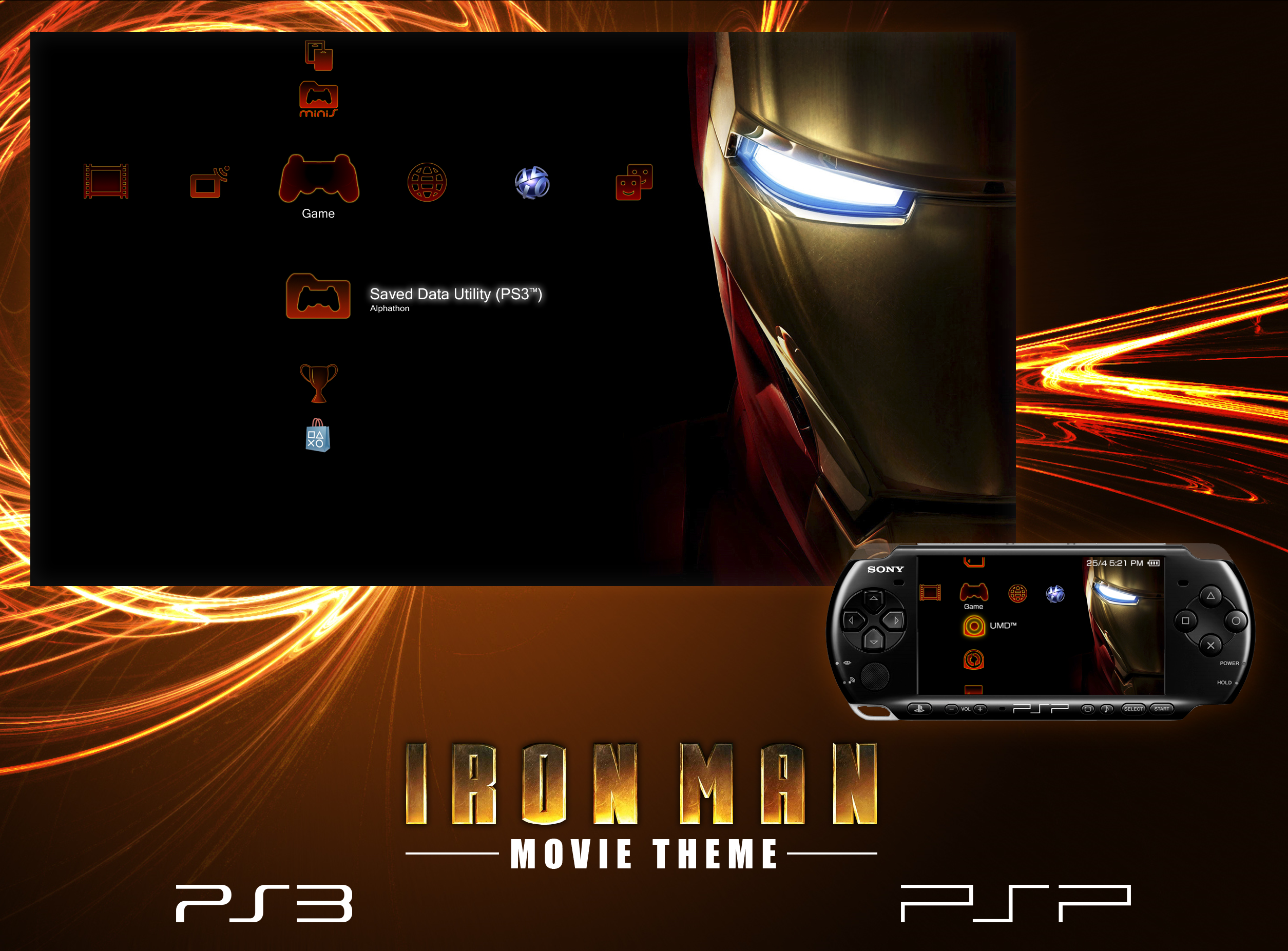 Iron Man Theme For And Psp 2509x1853 Iron Man Theme For And Psp