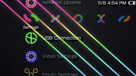 Neon Psp Theme Psp Themes 476x268 Neon Psp Theme Psp Themes