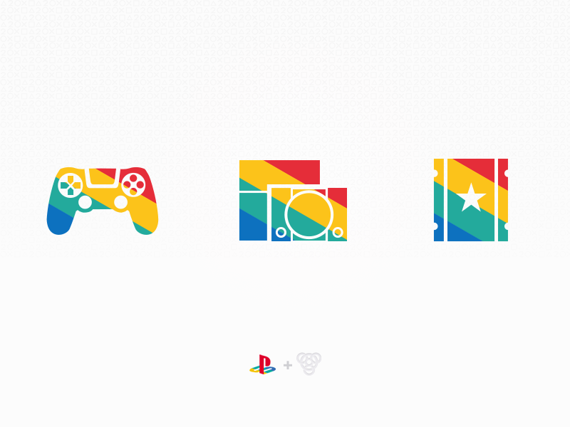 800x600 Playstation Anniversary Icons