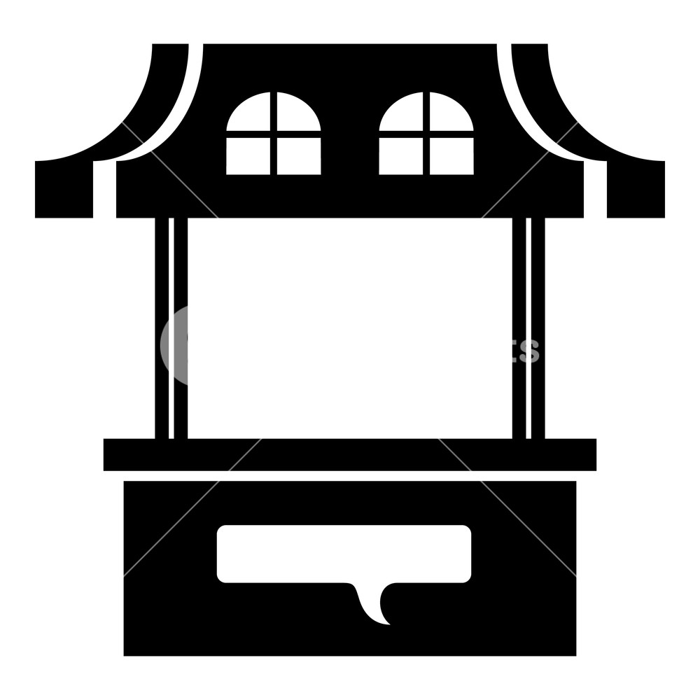 1000x1000 Stall Icon Simple Illustration Of Stall Vector Icon For Web