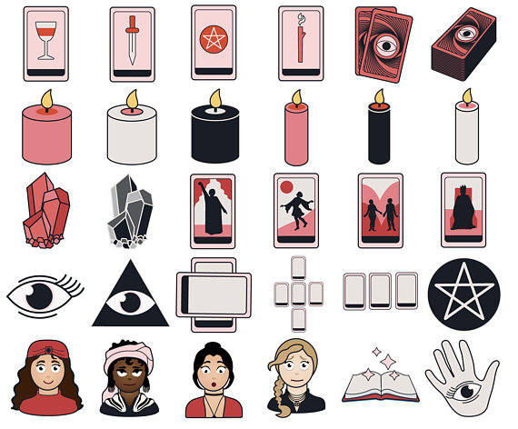 570x472 Tarot Clipart