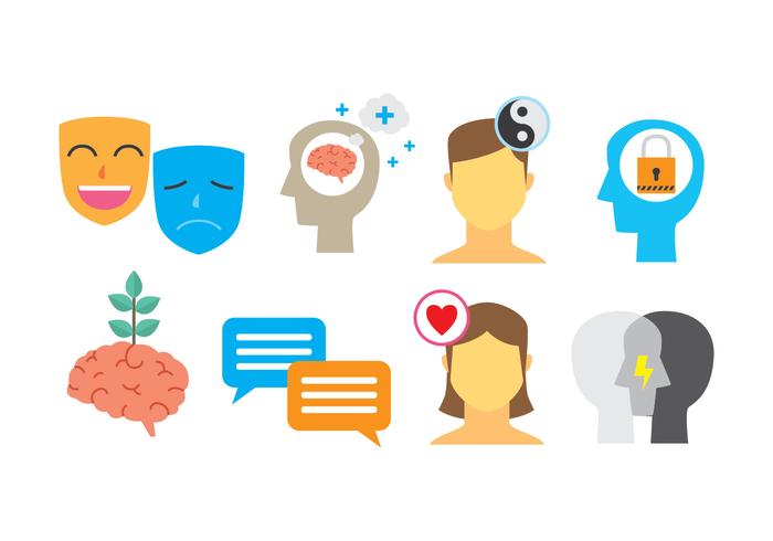 700x490 Psychologist Icon Set