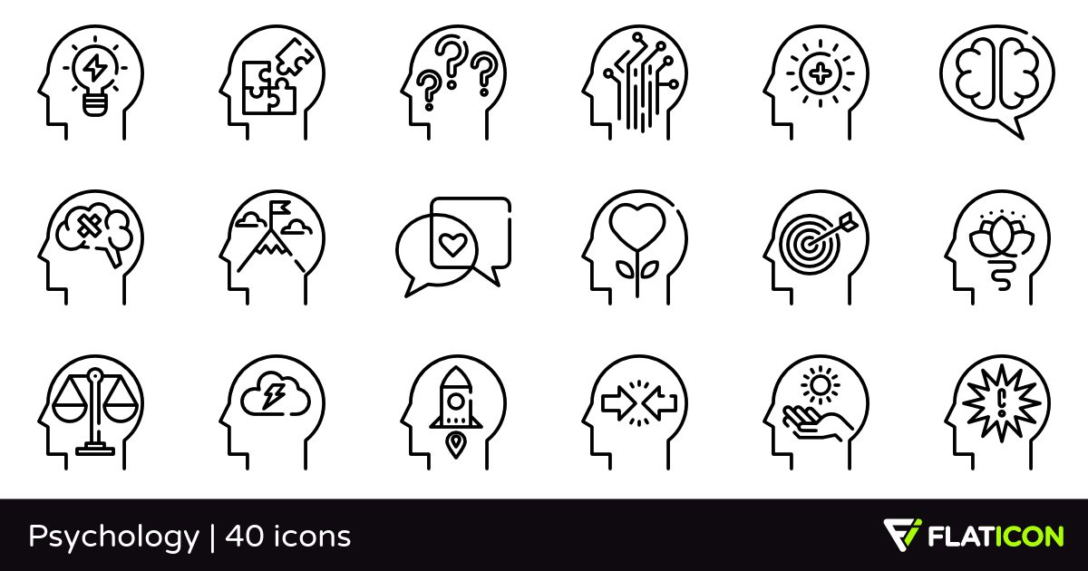 1200x630 Free Vector Icons Of Psychology Designed