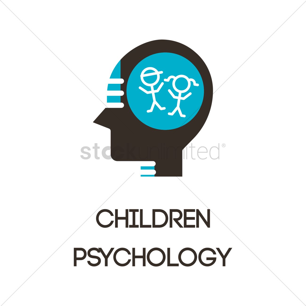 1300x1300 Children Psychology Icon Vector Image