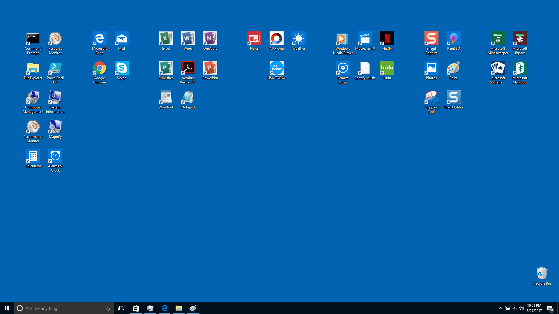 Иконка корзины Windows 10