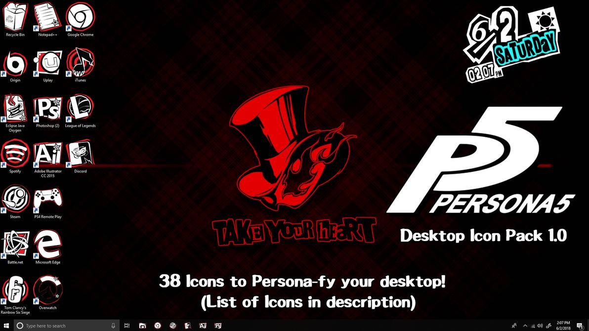 1192x670 Persona Desktop Icon Pack