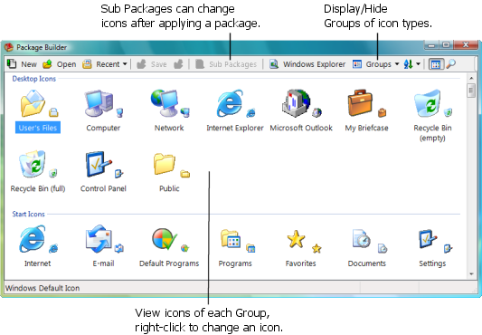 533x370 Icons Cursors Package Builder
