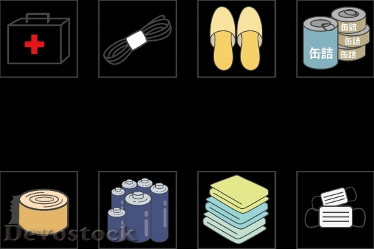 Devostock Icon Set Emergency Tools 540x360 Devostock Icon Set Emergency Tools