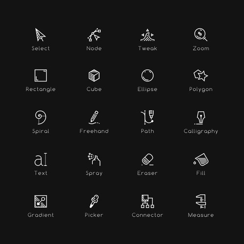Tools Icon Set 500x500 Tools Icon Set