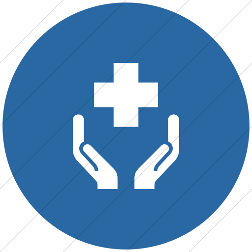512x512 Iconsetc Flat Circle White On Blue Iconathon Public Health