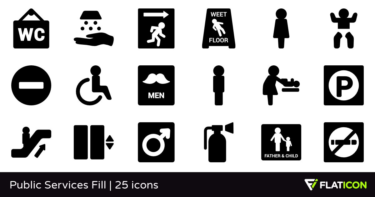 1200x630 Public Services Fill Free Icons