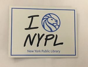 300x231 I Love Nypl Magnet