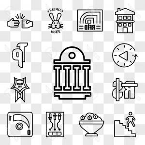 300x300 Photostock Vector Set Of Transparent Editable Icons Such As Public
