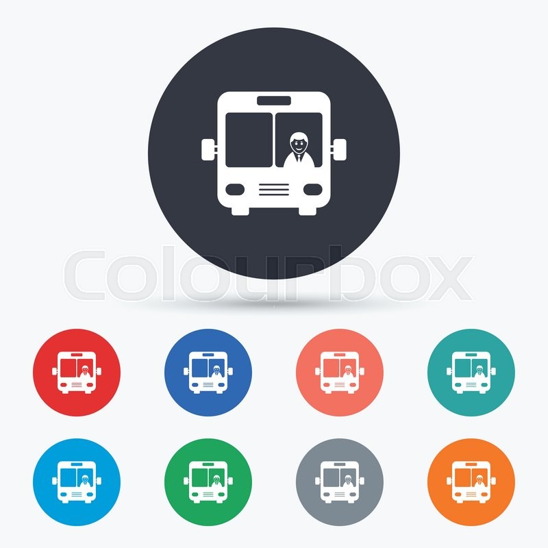 Bus Sign Icon Public Transport Stock Vector Colourbox 800x800 Bus Sign Icon Public Transport Stock Vector Colourbox