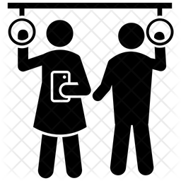 Public Transport Icon Of Glyph Style 256x256 Public Transport Icon Of Glyph Style