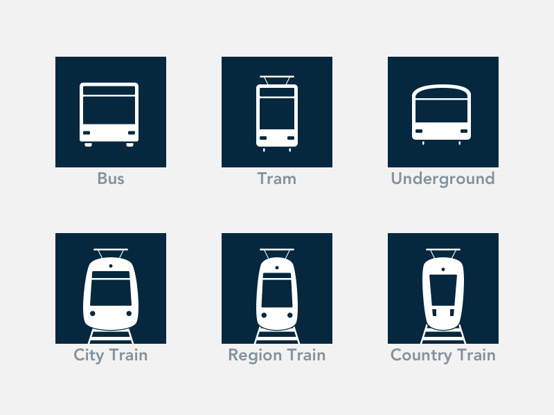 Public Transport Icons 800x600 Public Transport Icons