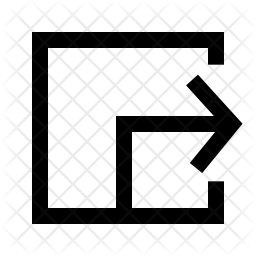 256x256 Publish Icon Of Line Style