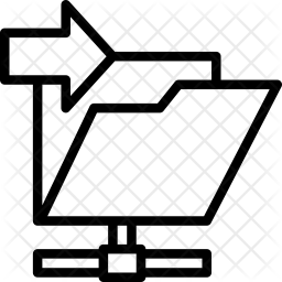 256x256 Publish Icon Of Line Style