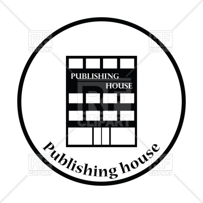 400x400 Publishing House Icon Vector Image Of Signs, Symbols, Maps