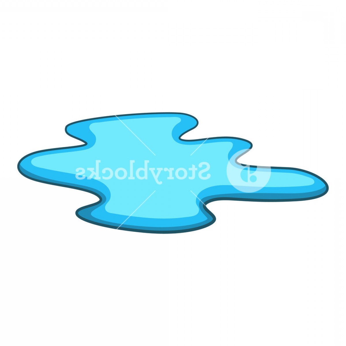 Puddle Icon at Vectorified.com | Collection of Puddle Icon free for ...