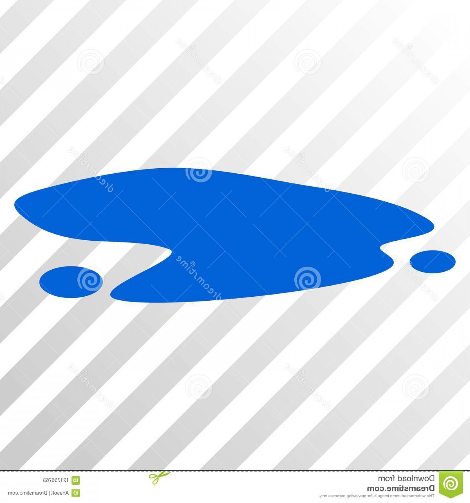1560x1668 Puddle Vector Pictogram Illustration Style Flat Iconic Symbol