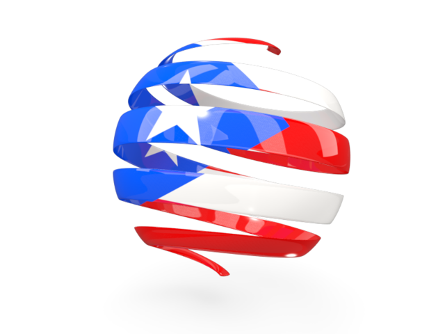 640x480 Round Icon Illustration Of Flag Of Puerto Rico