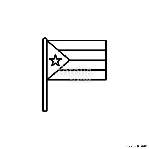 500x500 Puerto Rico Icon Element Of Flag Icon For Mobile Concept And Web