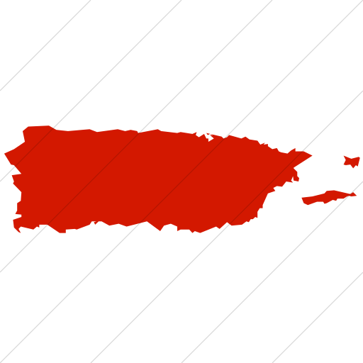 512x512 Iconsetc Simple Red Us States Puerto Rico Icon