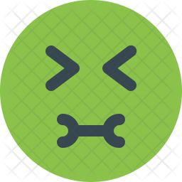 256x256 Puke Icon Of Flat Style