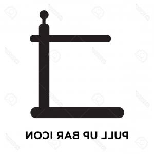 300x300 Pull Up Man Silhouette Black Icon Horizontal Vector Hoodamathrun