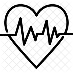 256x256 Pulse Icon Of Line Style